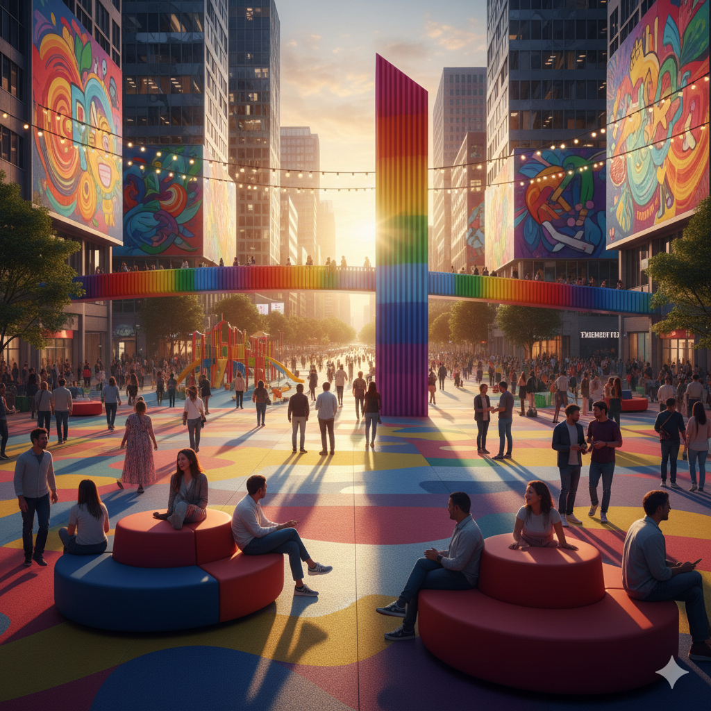 The Psychology of Color in Urban Environments