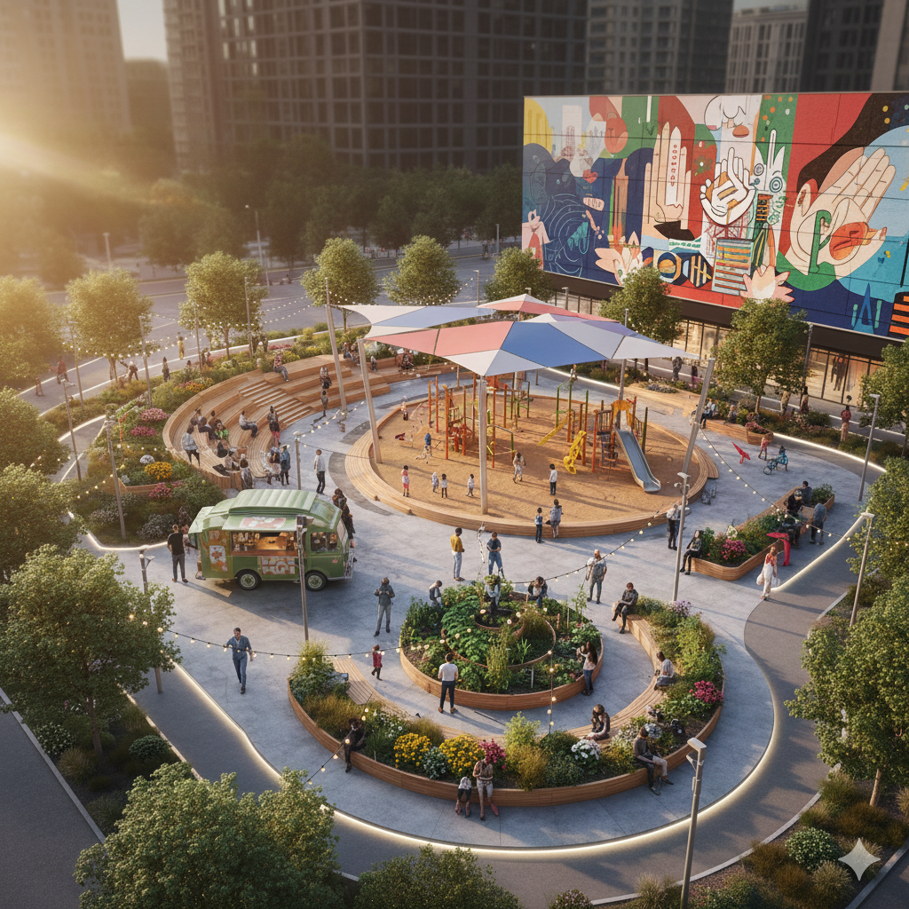 Reimagining Public Spaces for Community Connection